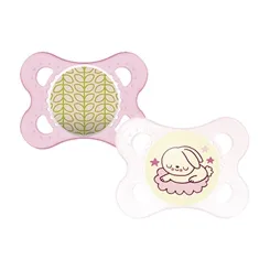 CHUPETA NIGHT (0-6 MESES GIRLS) C/2 UNIDS