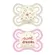 CHUPETA MAM PERFECT NIGHT (0-6 MESES ROSA) C/2 UNIDS