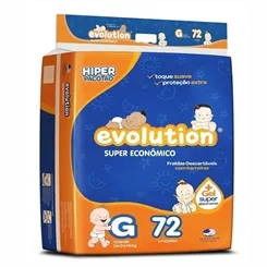 FRALDA  EVOLUTION JUMBO G C/72