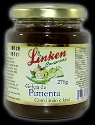 GELEIA PIMENTA C/LIMAO E KIWI 270G