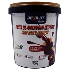 PASTA DE AMENDOIM INTEGRAL BRIG.PROTEICO 500G ABSOLUT
