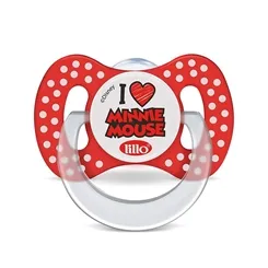 CHUP.LILLO FUNNY MINNIE ORTO SIL.TAM1 VERMELHO
