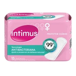 INTIMUS PROT DIARIO ANTIBACT C/15 UN