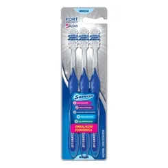 ESCOVA DENT SORRISO FORT PROTECT MACIA C/3