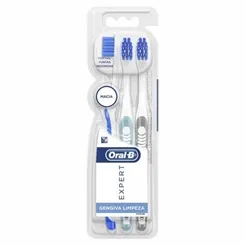 ESCOVA DENT.ORAL B EXPERT MACIA GENGIVA LIMPEZA C/3