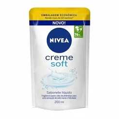 NIVEA SAB.LIQ CREME SOFT REFIL 200ML