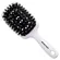 MARCO BONI ESCOVA CABELO RAQUETE BOLSA BLACK WHITE 7378