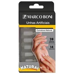 MARCO BONI UNHAS POSTIÇAS CURVATURA NATURAL C/28 REF1794