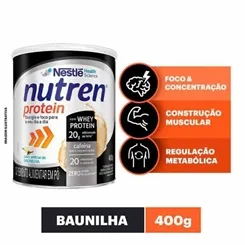 NUTREN PROTEIN BAUNILHA 400G