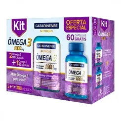 KIT OMEGA 3 1000MG C/300 CPS CATAR
