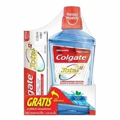 COLGATE ENX.BUCAL 500ML + CR DENT TOTAL 12