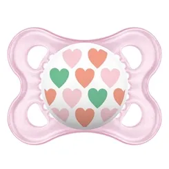 CHUPETA MAM COLECAO TRENDS 0-6 MESES ROSA
