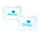 CHUPETA MOM E DAD MAM 0-6MESES BOYS C/2