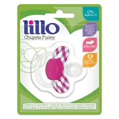 CHUP.LILLO FUNNY XADREZ ORTO SIL.TAM2 ROSA