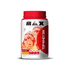 TOP WHEY 3W 900G SORVETE DE FRUTAS MAX TITANIO
