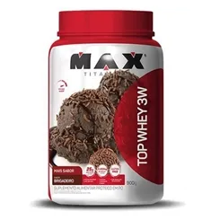 TOP WHEY 3W 900G BRIGADEIRO MAX TITANIO