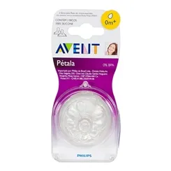 BICO MAMAD.AVENT PETALA ULTRA SUAVE E FLEXIVEL N1 C/2