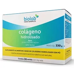 COLAGENO HIDROLISADO C/30 SACHES BIOLAB