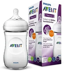 MAMAD.AVENT PETALA ULTRA-SUAVE E FLEXIVEL 260ML BRANCA