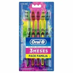 ESCOVA DENT.ORAL B COLOR SAUVE/MACIA C/5
