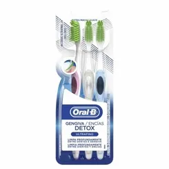 ESCOVA DENT.ORAL B GENGIVA DETOX EXT.MACIA C/3