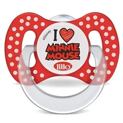 CHUP.LILLO FUNNY MINNIE ORTO SIL.TAM2 VERMELHO