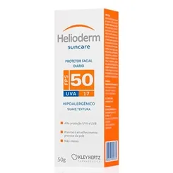 HELIODERM FACIAL FPS50 TQ SECO C/COR 50G