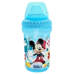 COPO DISNEY BEBEDOR SILICONE LILLO 330ML AZUL