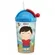 COPO C/CANUDO RETRATIL LILLO 450ML AZUL