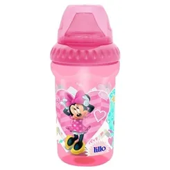 COPO DISNEY BEBEDOR SILICONE LILLO 330ML ROSA