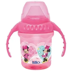 CANECA DISNEY SILICONE LILLO 230ML ROSA