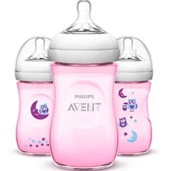 MAMADEIRA AVENT PETALA CORUJAS C/3 260ML