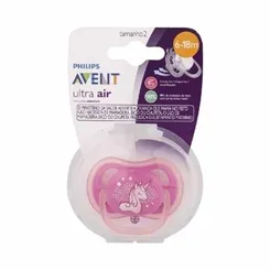 CHUPETA AVENT ULTRA AIR C/1 ROSA 6-18M