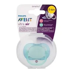 CHUPETA AVENT ULTRA AIR C/1 AZUL 0-6M