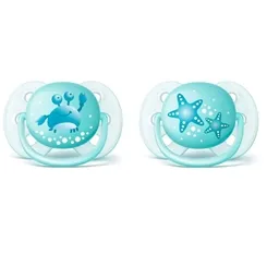 CHUPETA AVENT ULTRA SOFT C/2 AZUL 0-6M