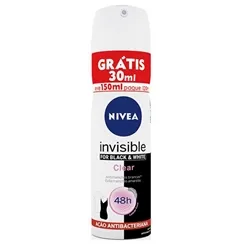 NIVEA AERO P.INVISIBLE FEM 150ML+30ML GRATIS