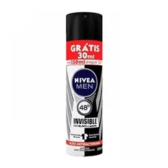 NIVEA AERO P.INVISIBLE MEN 150ML+30ML GRATIS