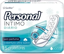 PERSONAL PROT DIARIO S/PERFUME 15UN