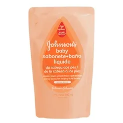 JJ BABY SAB LIQ  CABECA  AOS PES REFIL 180ML