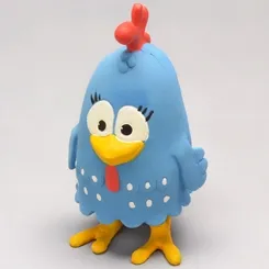 BONECO GALINHA PINTADINHA REF 1401