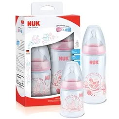 KIT NUK FIRST CHOICE 2 MAMAD ROSA