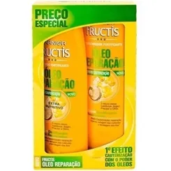 FRUCTIS PACK SH 400ML + COND 200ML OLEO REPARADOR