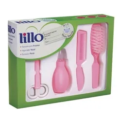 LILLO KIT RECEM NASCIDO HIGIENE ROSA