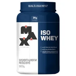 ISO WHEYBAUNILHA 900G MAX TITANIO