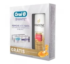 ORAL B 3D WHITE KIT 2 CD+ COND PANTENE 200ML