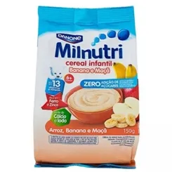 MILNUTRI CEREAL BANANA/MACA ZERO ACUCARES 150G