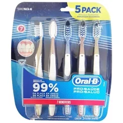ESCOVA DENT.ORAL B PRO SAUDE 7 BENEF. 40 MAC /5