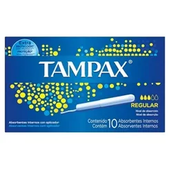 TAMPAX ABS INT REGULAR C/10