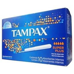 TAMPAX ABS INT SUPER PLUS C/10