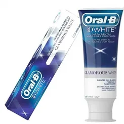 ORAL B CR DENTAL 3D WHITE GLAMOURS WHITE 90G